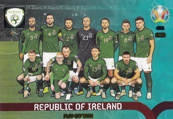 #456 Republic of Ireland Adrenalyn XL Euro 2020 PLAY OFF TEAM