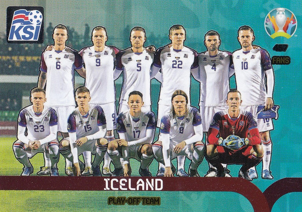 #457 Iceland Adrenalyn XL Euro 2020 PLAY OFF TEAM