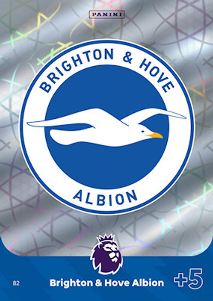 #82 Club Crest (Brighton & Hove Albion) Adrenalyn XL Premier League 2024