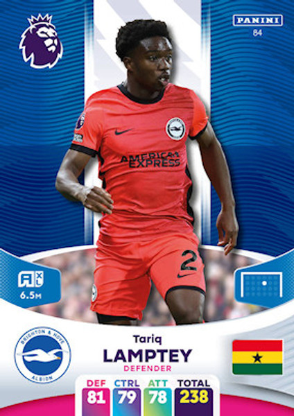 #84 Tariq Lamptey (Brighton & Hove Albion) Adrenalyn XL Premier League 2024