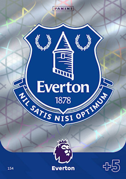 #154 Club Crest (Everton) Adrenalyn XL Premier League 2024