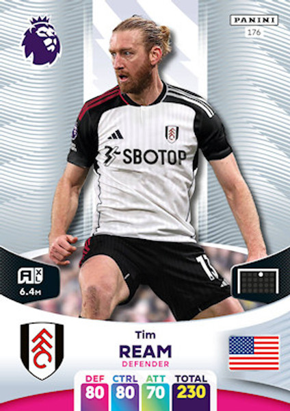 #176 Tim Ream (Fulham) Adrenalyn XL Premier League 2024