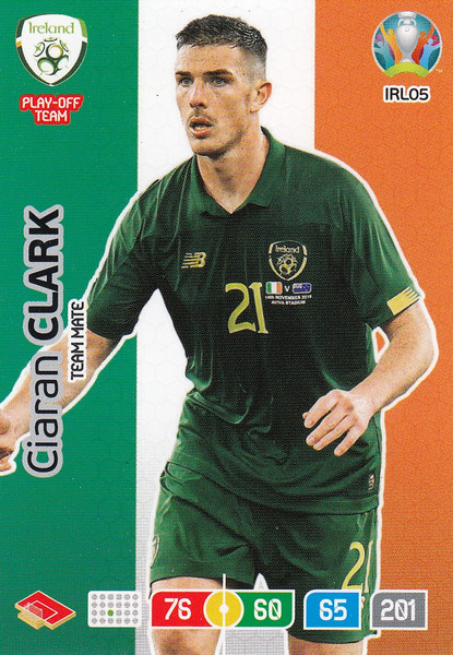 #IRL05 Ciaran Clark (Republic of Ireland) Adrenalyn XL Euro 2020