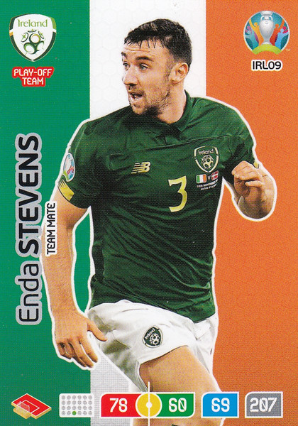 #IRL09 Enda Stevens (Republic of Ireland) Adrenalyn XL Euro 2020