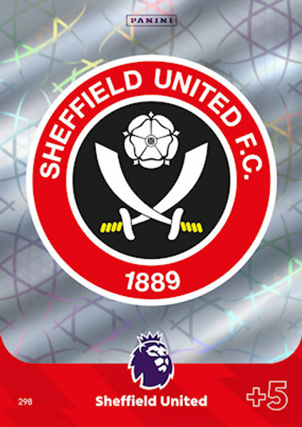 #298 Club Crest (Sheffield United) Adrenalyn XL Premier League 2024