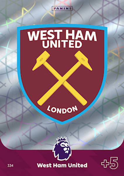 #334 Club Crest (West Ham United) Adrenalyn XL Premier League 2024