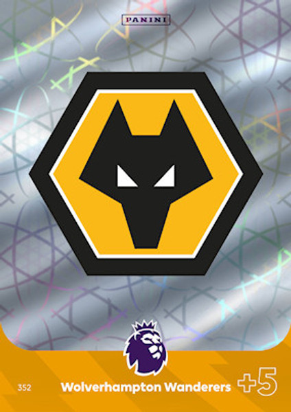 #352 Club Crest (Wolverhampton Wanderers) Adrenalyn XL Premier League 2024