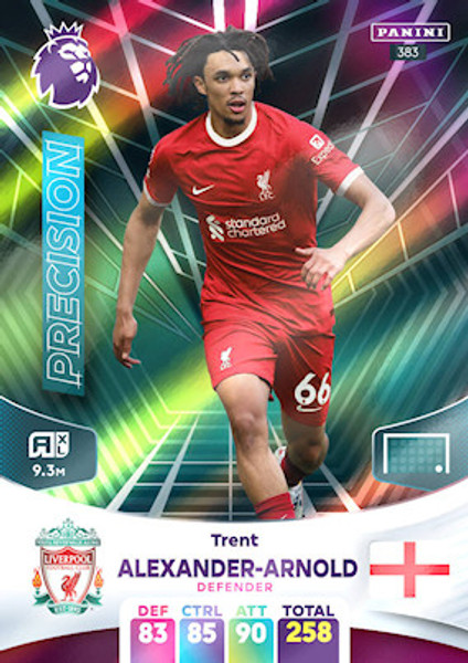 #383 Trent Alexander-Arnold (Liverpool) Adrenalyn XL Premier League 2024 PRECISION