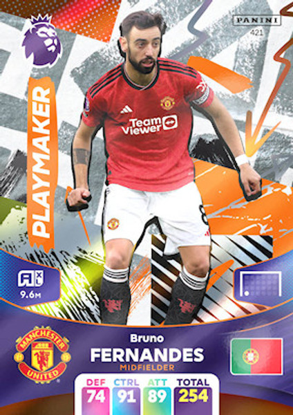 #421 Bruno Fernandes (Manchester United) Adrenalyn XL Premier League 2024 PLAYMAKER