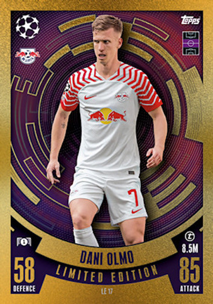 #LE17 Dani Olmo (RB Leipzig) Match Attax Champions League 2023/24 LIMITED EDITION