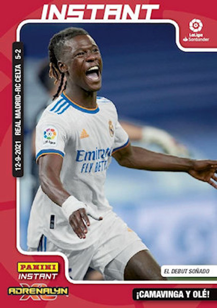 #10 Camavinga (Real Madrid) - ¡Camavinga y Olé! - El Debut Soñado PANINI INSTANT LALIGA 2021-22