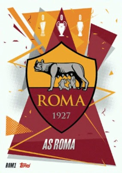 #ROM1 Team Badge (Roma) Match Attax 2020/21 ITALIAN EXCLUSIVE RELEASE