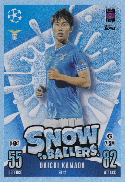 #SB12 Daichi Kamada (SS Lazio) Match Attax Champions League 2023/24 SNOW BALLERS