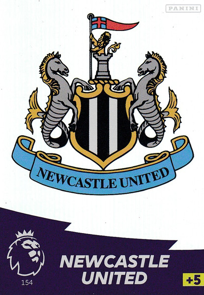 #154 Club Badge (Newcastle United) Adrenalyn XL Premier League 2020/21