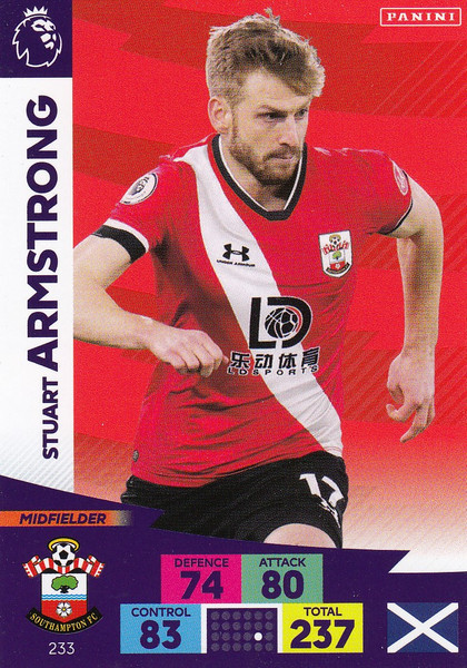 #233 Stuart Armstrong (Southampton) Adrenalyn XL Premier League 2020/21