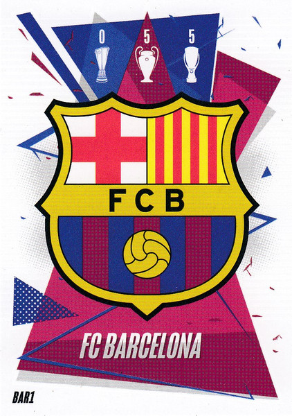 #BAR1 Club Badge (FC Barcelona) Match Attax Champions League 2020/21