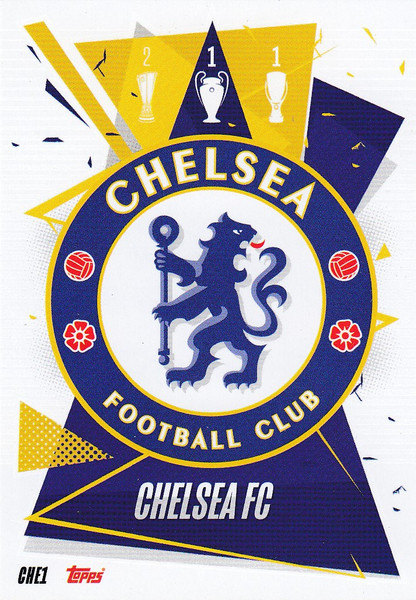 #CHE1 Club Badge (Chelsea FC) Match Attax Champions League 2020/21