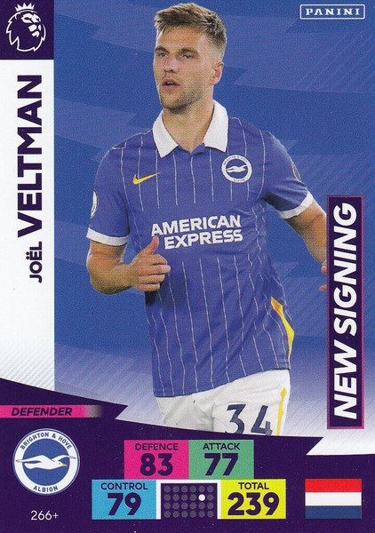 #271+ Adam Lallana (Brighton & HA) Adrenalyn XL Premier League PLUS 2020/21 NEW SIGNINGS