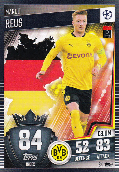 #84 Marco Reus (Borussia Dortmund) Match Attax 101 2020/21