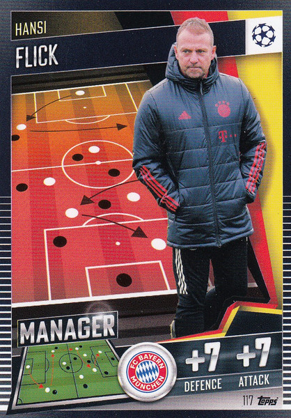 #117 Hansi Flick (FC Bayern München) Match Attax 101 2020/21 MANAGER