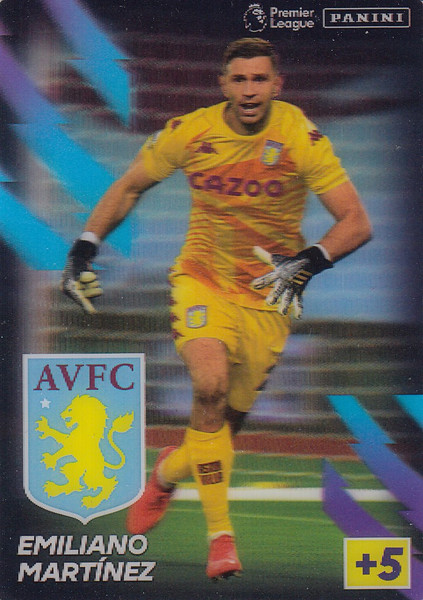Emiliano Martínez (Aston Villa) Adrenalyn XL Premier League 2021/22 LENTICULAR