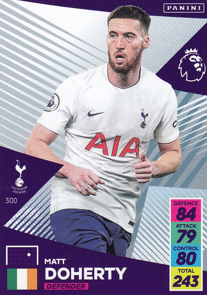 #300 Matt Doherty (Tottenham Hotspur) Adrenalyn XL Premier League 2021/22