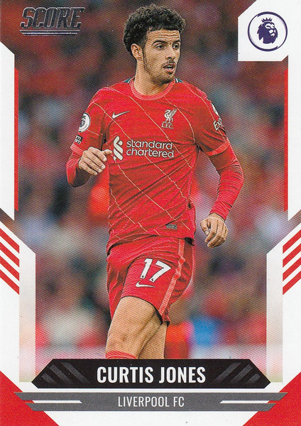 #34 Curtis Jones (Liverpool) Panini Score Premier League 2021-22