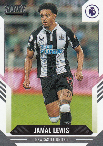 #42 Jamal Lewis (Newcastle United) Panini Score Premier League 2021-22