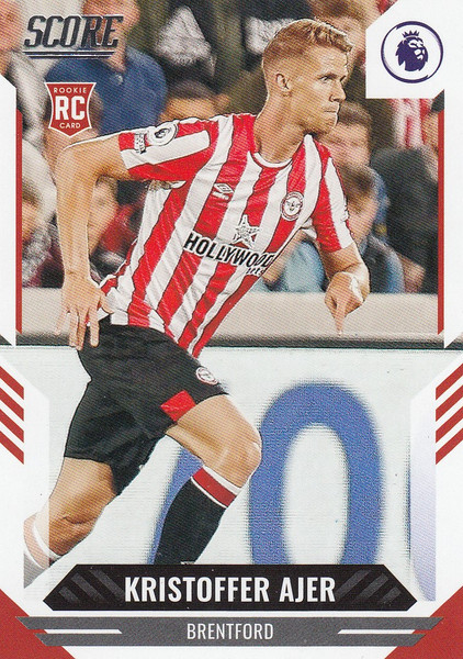 #56 Kristoffer Ajer (Brentford) Panini Score Premier League 2021-22