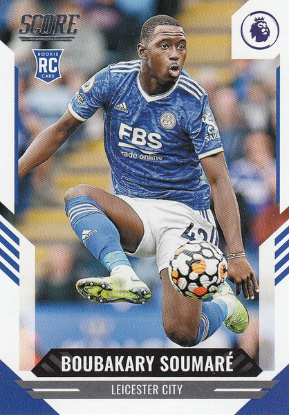 #93 Boubakary Soumare (Leicester City) Panini Score Premier League 2021-22