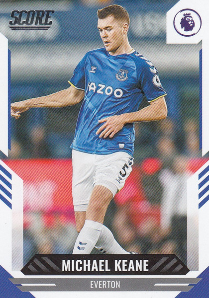 #108 Michael Keane (Everton) Panini Score Premier League 2021-22