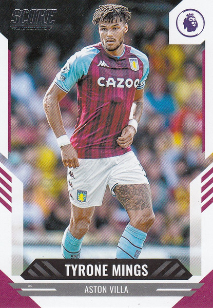 #122 Tyrone Mings  (Aston Villa) Panini Score Premier League 2021-22