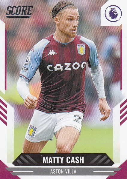 #124 Matty Cash (Aston Villa) Panini Score Premier League 2021-22