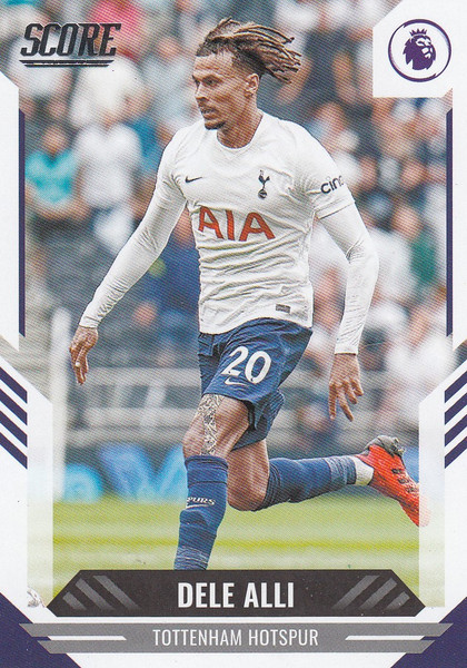 #168 Dele Alli (Tottenham Hotspur) Panini Score Premier League 2021-22