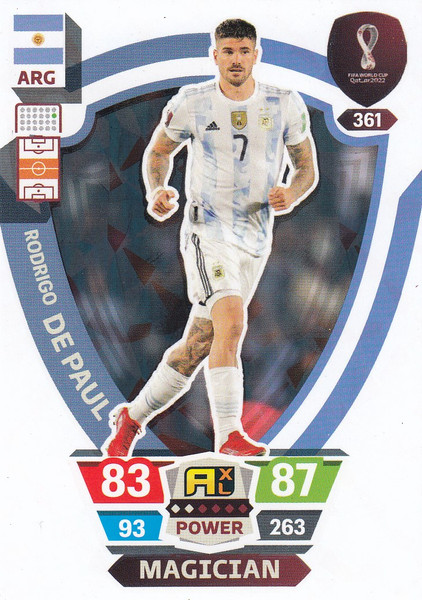 #361 Rodrigo De Paul (Argentina) World Cup Qatar 2022 MAGICIAN