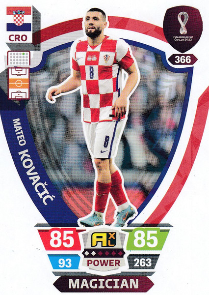 #366 Mateo Kovacic (Croatia) World Cup Qatar 2022 MAGICIAN