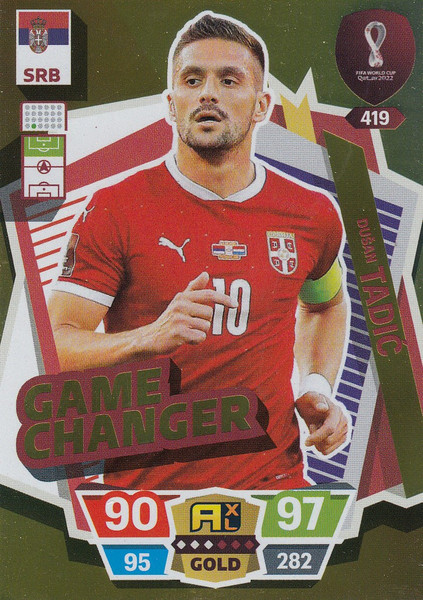 #419 Dusan Tadic (Serbia) World Cup Qatar 2022 GAME CHANGER