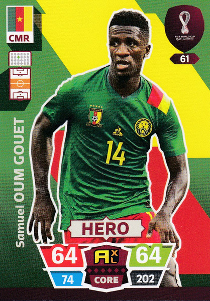 #61 Samuel Oum Gouet (Cameroon) World Cup Qatar 2022