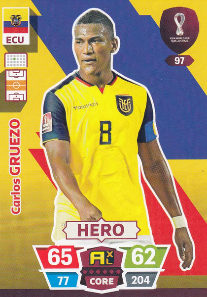 #97 Carlos Gruezo (Ecuador) World Cup Qatar 2022