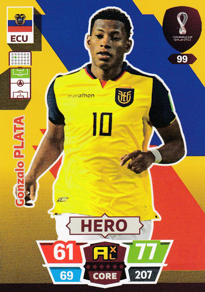 #99 Gonzalo Plata (Ecuador) World Cup Qatar 2022