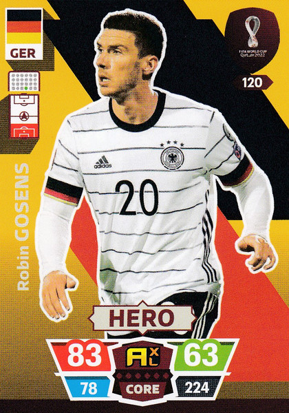 #120 Robin Gosens (Germany) World Cup Qatar 2022