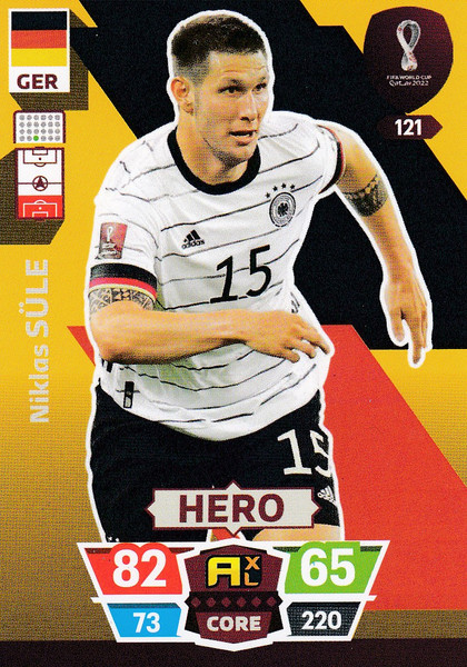 #121 Niklas Sule (Germany) World Cup Qatar 2022