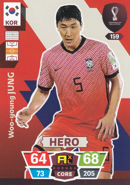 #159 Woo-young Jung (South Korea) World Cup Qatar 2022