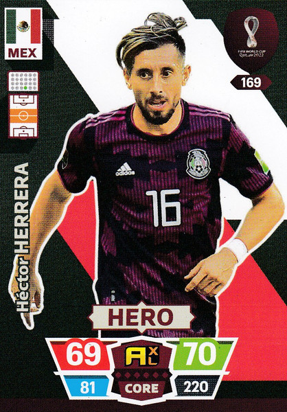 #169 Hector Herrera (Mexico) World Cup Qatar 2022