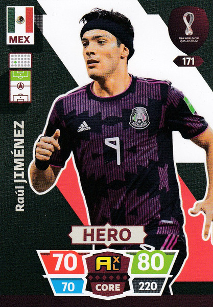 #171 Raul Jimenez (Mexico) World Cup Qatar 2022