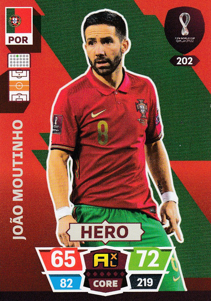 #202 Joao Moutinho (Portugal) World Cup Qatar 2022