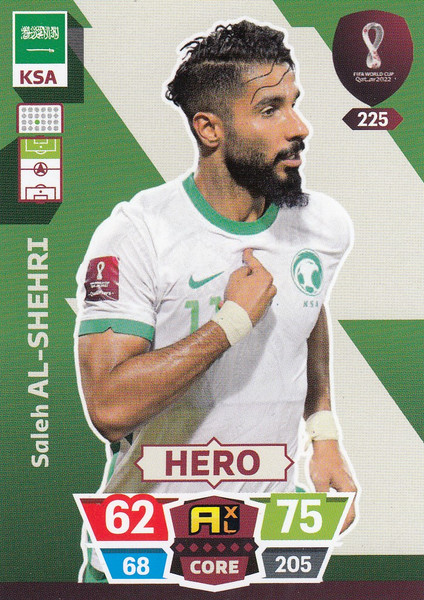 #225 Saleh Al-Shehri (Saudi Arabia) World Cup Qatar 2022