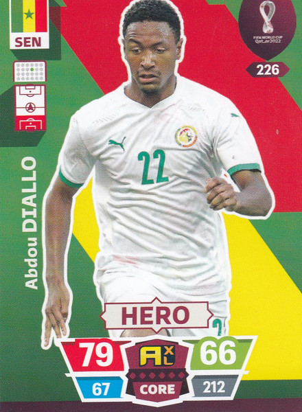 #226 Abdou Diallo (Senegal) World Cup Qatar 2022