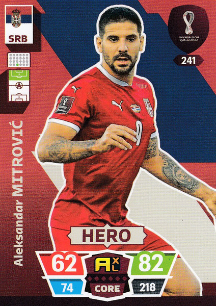 #241 Aleksandar Mitrovic (Serbia) World Cup Qatar 2022