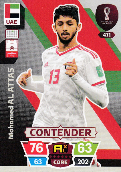 #471 Mohamed Al-Attas (United Arab Emirates) World Cup Qatar 2022